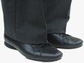 BEN dance shoe with smart trousers