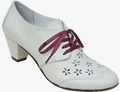 Ladies Eve dance shoe in soft stone leather